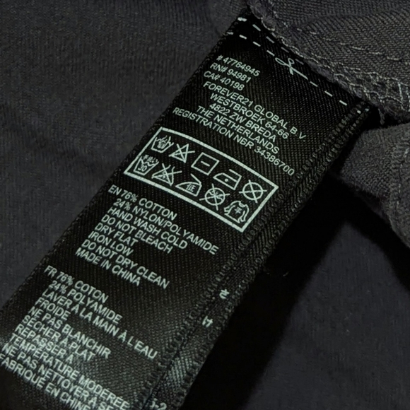 Forever 21 | Embellished Cargo Vest | GrayBlue | Utility | Retro | Punk | Grunge - Picture 6 of 6